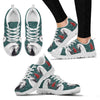 Andalusian horse Print Christmas Running Shoes For Women-Free Shipping-Paww-Printz-Merchandise