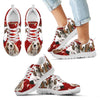 Basset Hound Print-Kid's Running Shoes-Free Shipping-Paww-Printz-Merchandise