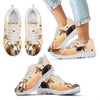 Basset Hound With Glasses Print Running Shoes For Kids- Free Shipping-Paww-Printz-Merchandise