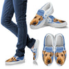 Airedale Terrier Print Slip Ons For Women- Express Shipping-Paww-Printz-Merchandise