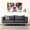 American Bulldog Print- 5 Piece Framed Canvas- Free Shipping-Paww-Printz-Merchandise