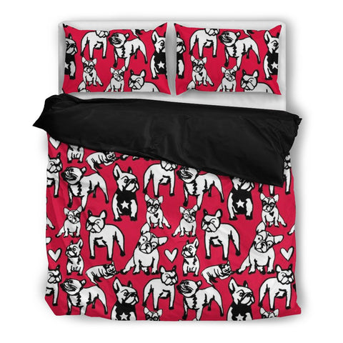 Lovely French Bulldog Bedding Set- Free Shipping