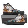 Cat Women's Canvas Shoes- Free Shipping-Paww-Printz-Merchandise