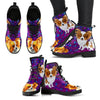 Valentine's Day Special-Papillon Dog Print Boots For Women-Free Shipping-Paww-Printz-Merchandise
