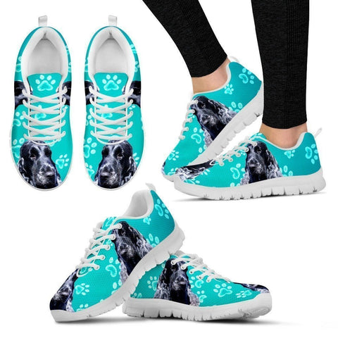 Customized Dog Print Running Shoes For Women-Free Shipping-Designed By Marina Christensen-Paww-Printz-Merchandise