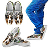 Amazing Australian Shepherd Dog Print Slip Ons For Kids-Express Shipping-Paww-Printz-Merchandise