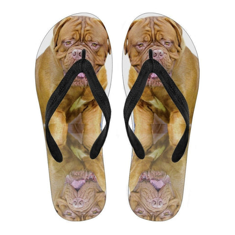 Neapolitan Mastiff Flip Flops For Men-Free Shipping-Paww-Printz-Merchandise