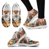 Shetland Sheepdog Dog Print Running Shoe For Women- Free Shipping-Paww-Printz-Merchandise