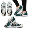 Double Boston Terrier-Dog Running Shoes For Women-Free Shipping-Paww-Printz-Merchandise