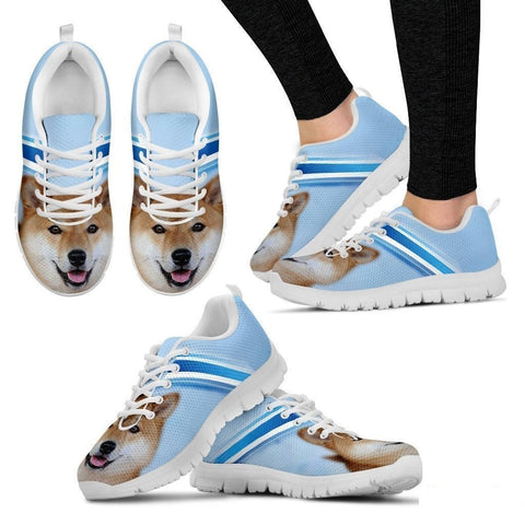 Akita Dog Running Shoes For Women-Free Shipping-Paww-Printz-Merchandise