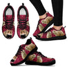 European Hamster Print (Black/White) Running Shoes For Women-Free Shipping-Paww-Printz-Merchandise