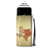 Lovely Golden Retriever Print Wallet Case- Free Shipping-TX State