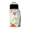 Pug Dog Print Wallet Case-Free Shipping-TX State