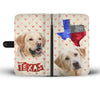 Lovely Labrador Retriever Print Wallet Case- Free Shipping-TX State