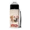 Lovely Labrador Retriever Print Wallet Case- Free Shipping-TX State