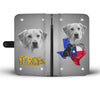 Cute Labrador Retriever Print Wallet Case- Free Shipping-TX State
