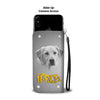 Cute Labrador Retriever Print Wallet Case- Free Shipping-TX State