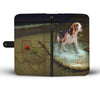 Beagle heart Print Wallet Case-Free Shipping-TX State