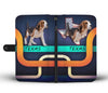 Cute Beagle Print Wallet Case-Free Shipping-TX State