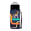 Cute Beagle Print Wallet Case-Free Shipping-TX State