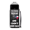 Amazing Black Labrador Retriever Dog Print Wallet Case-Free Shipping-TX State