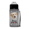 Labrador Retriever Print Wallet Case- Free Shipping-TX State
