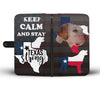 Lovely Labrador Print Wallet Case-Free Shipping-TX State