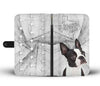 Amazing Boston Terrier Print Wallet Case-Free Shipping-TX State