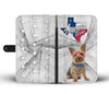 Yorkshire Terrier (Yorkie) Print Wallet Case-Free Shipping-TX State