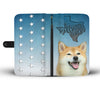 Shiba Inu Dog Print Wallet Case-Free Shipping-TX State
