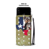 Cute Yorkshire Terrier Dog Print Wallet Case-Free Shipping-TX State
