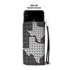 French Bulldog Pattern Print Wallet Case-Free Shipping-TX State
