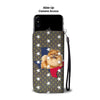 Cute Pomeranian Dog Print Wallet Case-Free Shipping-TX State