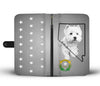 Cute West Highland White Terrier Print Wallet Case-Free Shipping-NV State