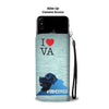 Newfoundland Dog Print Wallet Case-Free Shipping-VA State