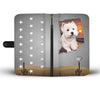 West Highland White Terrier Print Wallet Case-Free Shipping-IN State