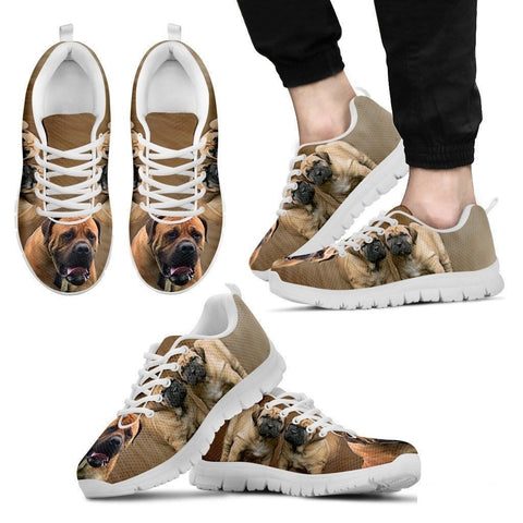 South African Boerboel Dog Running Shoes For Men-Free Shipping-Paww-Printz-Merchandise