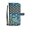 Cute Maltese Dog Pattern Print Wallet Case-Free Shipping-OR State