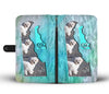 Cute Maltese Dog Print Wallet Case-Free Shipping-DE State