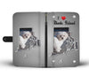 Cute Maltese Dog Print Wallet Case-Free Shipping-RI State
