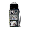 Cute Pomeranian Dog Print Wallet Case-Free Shipping-KS State