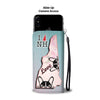 Cute Boston Terrier Dog Art Print Wallet Case-Free Shipping-NH State