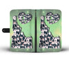 Border Collie Dog In Lots Print Wallet Case-Free Shipping-ID State