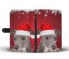 Italian Greyhound Christmas Print Wallet Case-Free Shipping