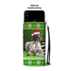 German Shorthaired Pointer Christmas Green Print Wallet Case-Free Shipping