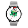 Maltese dog Texas Christmas Spacial Wrist Watch-Free Shipping