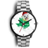 Maltese dog Texas Christmas Spacial Wrist Watch-Free Shipping