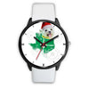 Maltese dog Texas Christmas Spacial Wrist Watch-Free Shipping