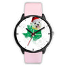 Maltese dog Texas Christmas Spacial Wrist Watch-Free Shipping