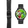 Lovely Bichon Frise On Christmas Florida Wrist Watch-Free Shipping